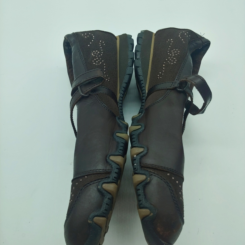 Skechers | Brown Bling Leather Bejewl Sneaker 7.5 - Picture 9 of 13